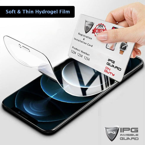 IPG Hydrogel Protector for Huawei Pura 70, FULL BODY Invisible Touch Screen Sensitive Ultra HD Clear Film