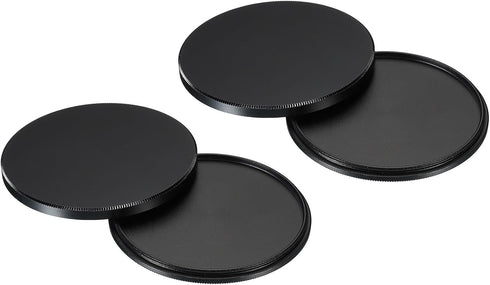 PATIKIL 67mm Lens Cap, 2 Pack Universal Front Metal Lens Filter Stacks Cap Protective Case for 67mm Camera