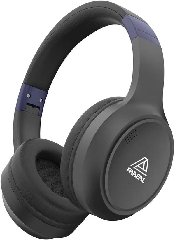 FAAEAL Bluetooth Noise-canceling Headphones Over Ear, 68 Hours Playtime Wireless Headset with Mic, HiFi Stereo Sound