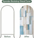 Jnbasdffb 7.2 Abstract Blue Brown Wedding Arch Cover,Stretchy Spandex Arch Backdrop Stand Covers FT,Oil Painting Simple