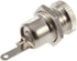 E-outstanding 5-Pack DC-099 5.5 mm x 2.5mm DC Power Jack Socket, Threaded Female Panel Mount Connector