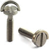 HJ Garden 2pcs D-Ring Stainless Steel Camera Fixing Screws, 1/4-20 Thread for Tripod Monopod QR Plate