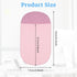 GENZYRE Wireless Mouse Holder for Laptop, Slim Universal Stick-On Laptop Mouse Holder Sleeve Pouches, Self-Adhesive