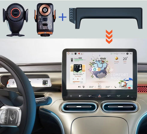 Zuphte #1/2022-2023, 12.8 Inch Phone Holder for Smart Infotainment Screen Car Phone Holder