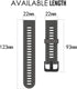 Band for Garmin Forerunner 945, Soft Silicone Replacement Watch Strap for Garmin Forerunner 935