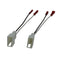 Universal Car Audio Parts Stereo Speaker Wire Harness Adapter Plug - 72-8104R