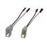 Universal Car Audio Parts Stereo Speaker Wire Harness Adapter Plug - 72-8104R