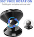 2 Pack Magnetic Phone Car Mount, Strong Magnet Cell Phone Holder with 4 Metal Plate, Dashboard 360° Rotation & Degrees View, Adjustable Magnet Cell Phone Mount Compatible with iPhone, Samsung and More
