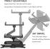 Car Headrest Tablet Mount, Universal Backseat Holder for 5-11" Tablet Phone, 360 Swivel