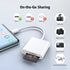wtyixs 2 16/15/iPad/Mac/MacBook/Laptop USB C SD Card Reader, Type C Card Reader with SD MicroSD Slots SD Card Memory