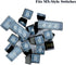 Happy Balls Keycaps, Backlit ABS Doubleshot Shine Through Keycap Set for Cherry MX OEM US Layout Key Caps (Black and