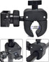 UAYESOK Bicycle/Motorcycle Walkie-Talkie Handlebar Mount, Vehicle Grab Rail Clamp Radio Holder for HT, Scanner, Speaker