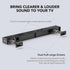 Sound Bar for TV with Surround Sound System, Bluetooth/HDMI ARC/Optical/AUX/USB, 31 Inch Speaker for Enhanced Audio