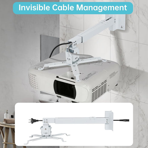 Runhike Projector Mounts Compatible with Epson Projector for Wall and Celling Mount,Ceiling Mount Compatible with Epson