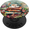 Vintage Cozy Reading Nook Vibes Coffee & Flowers Books PopSockets Standard PopGrip