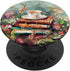 Vintage Cozy Reading Nook Vibes Coffee & Flowers Books PopSockets Standard PopGrip
