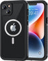 Lanhiem for iPhone 14 Magnetic Case - Waterproof Dustproof Shockproof with Built-in Screen Protector, Full Body