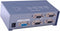 DTECH Powered 4 Port VGA Splitter Box Video Distribution Duplicator for 1 PC
