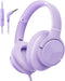 Botesty Sound Headphones Wired with Microphone, Over Ear Foldable 3.5mm Plug in