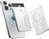elago Clear Magnetic Card Holder Compatible with MagSafe for iPhone 15/14/13/12 Series - Durable Polycarbonate
