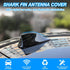 Moly Magnolia Shark Fin Antenna Cover for Car, Automotive Top Roof Aerials AM/FM Radio Signal Base, Vehicle Shark Fin