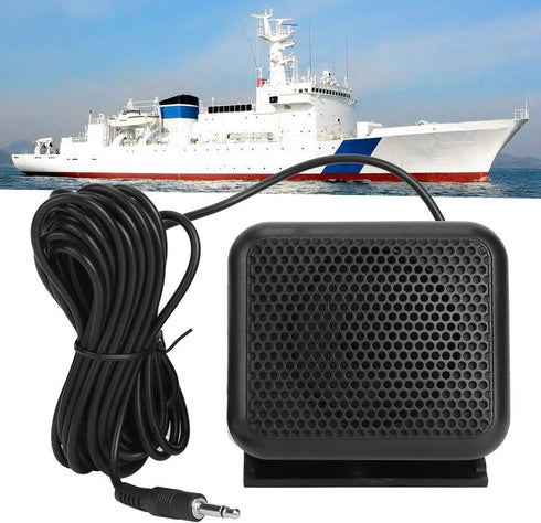 Keenso Car Radio External Speakers, NSP 100 Two Way Radio CB Speaker for Yaesu FT-847 FT-920 FT-950 FT-2000