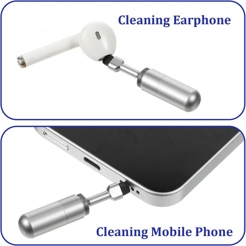 Wanmu 2 1 Reset SIM Card Ejector Tray Removal Tool with Cleaning Brush, Portable in Keychain EDC Ejector Pins Needle