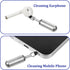 Wanmu 2 1 Reset SIM Card Ejector Tray Removal Tool with Cleaning Brush, Portable in Keychain EDC Ejector Pins Needle