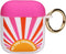 Packed Party AirPods Case Cover, Soft Silicone Protective Cover with Detachable Gold Hook, Compatible with AirPods