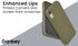 Tepise Series iPhone XR Case, Shockproof Heavy Duty Drop Protection, 6.1 inches Display, Army Forest Green - Olive Green