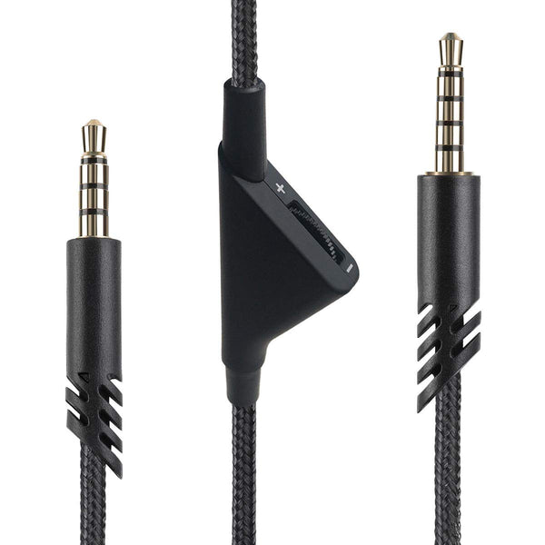 Replacement Inline Volume Control Cable for Astro A10 A40 Headsets, 2 Meter Audio Gaming Wire with Volume Function