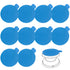 10 pcs Clear Sticky Adhesive Pads for Socket Base, 1.34 inches Transparent Double Sided Tapes for Collapsible Grip