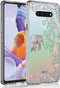 Clear Phone Case Cover for LG Stylo 6 (6.8", 2020) with Elephant Design