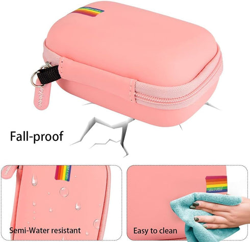 Leayjeen Kids Camera Case Compatible with SUZIYO Kids Digital Selfie Cameras - Easter Birthday Gifts for Girls and Boys
