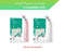 5V ND-9004 ND9004 2-in-1 DC5V 5VDC 5.0V USB Charging Cable Charger Power Cord Compatible with NEWDERMO