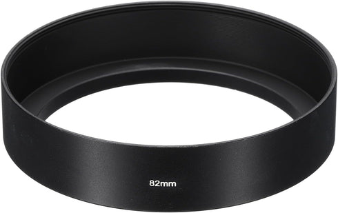 PATIKIL 82mm Lens Hood, Standard Focus Frosted Surface Anti-reflective Hood for Camera Lens, Black