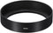 PATIKIL 82mm Lens Hood, Standard Focus Frosted Surface Anti-reflective Hood for Camera Lens, Black