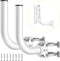 KORYCE Universal Wireless Bridge Bracket Mount, 2-Pack J Pole Mounts, 180 Adjustable Wall-Mounted