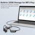 Generic Swimming,IP68 5.4, 32GB Swimming Bone Conduction Headphones Waterproof,Bluetooth Built-in TF Headphones