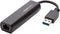 Amazon Basics USB 3.0 to 10/100/1000 Gigabit Ethernet Adapter, Black