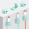 MAWFOZIN Magnetic Cable Clips Cord Organizer Holder, 6 Pack Adhesive Wire Holder Keeper