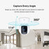 Kasa Smart 2K+ 2-Way KC410S Kasa Indoor Pan/Tilt Wired Security Camera - Works as a Baby Monitor & Pet Camera, Motion