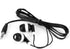 Earbuds Bulk 100 Packs Black Headphones, Wired Earphones Individually Bagged for Classrooms, School, Hospital