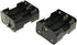 E-outstanding AA Battery Holder 2 Set, 6x1.5V Black Thicken Case Box with Wired Battery Clip