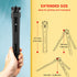 etc(40kg/88lb Zeadio Heavy Duty Metal Tripod Stand - Adjustable Universal Small Table Tripod for Camera, Gimbal, Action