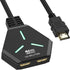 AUKOKIOULA HDMI Splitter 1 in 2 Out Duplicate/Mirror (Not Extend), 4K@60hz HDMI Splitter