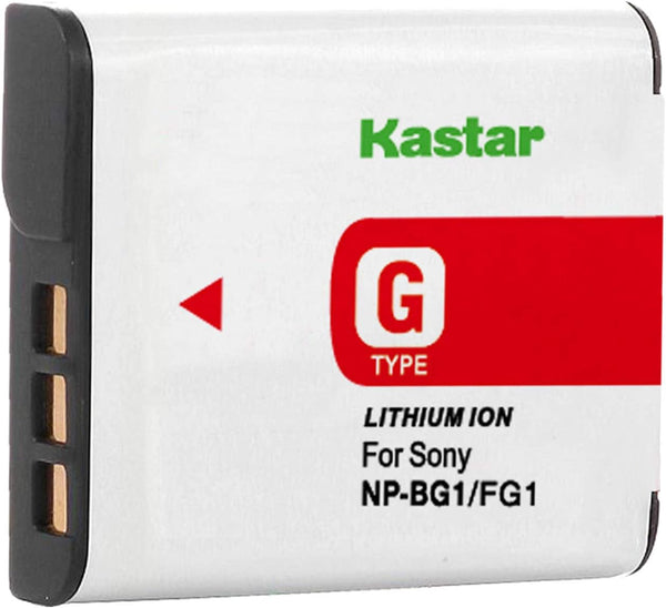 Kastar Replacement Sony NP-BG1 Lithium Ion Battery for Sony DSC-H9 H7 H3 H50 Digital Cameras