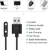 Smart Watch Charger Magnetic 2 Pin for KEEPONFIT ID Sport01/IDW21, Erkwei/HOK/Iaret I39H, Stiive LCW01 Watch Charger
