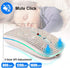 Bling Dazzling Bluetooth Mouse, 2.4GHz Rechargeable Wireless Slim Mouse with USB Receiver, Great Gift for Her