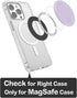 metisinno Magnetic Base Basic, Compatible with PopSocket Phone Grips and iPhone MagSafe Cases, Purple